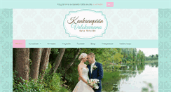 Desktop Screenshot of kankaanpaanvalokuvaamo.fi