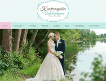 Tablet Screenshot of kankaanpaanvalokuvaamo.fi